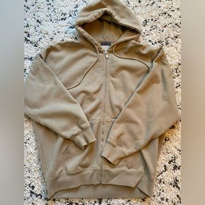 BRANDY MELVILLE tan christy hoodie